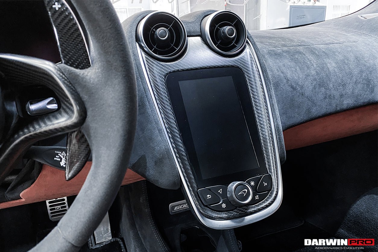 2015 - 2021 McLaren 540c/570s/570gt/600lt Dry Carbon Fiber Interiors (6pcs)